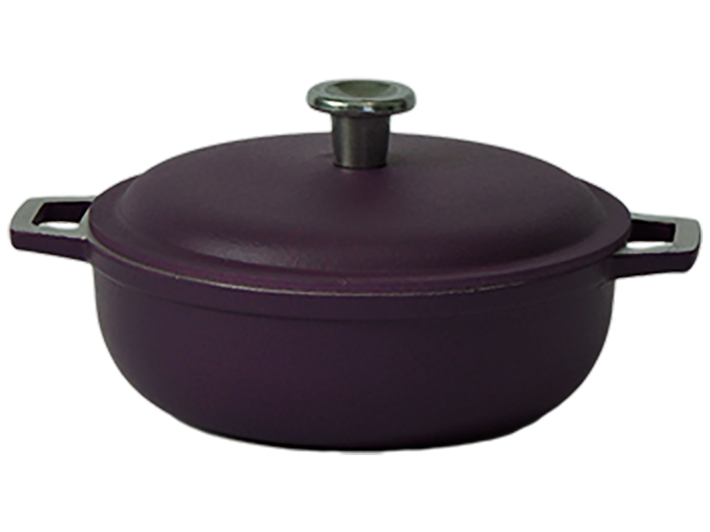 Казан із зовнішнім декоративним покриттям Prolis Semi-Matte Violet 500мл К-000,5НП (фл)