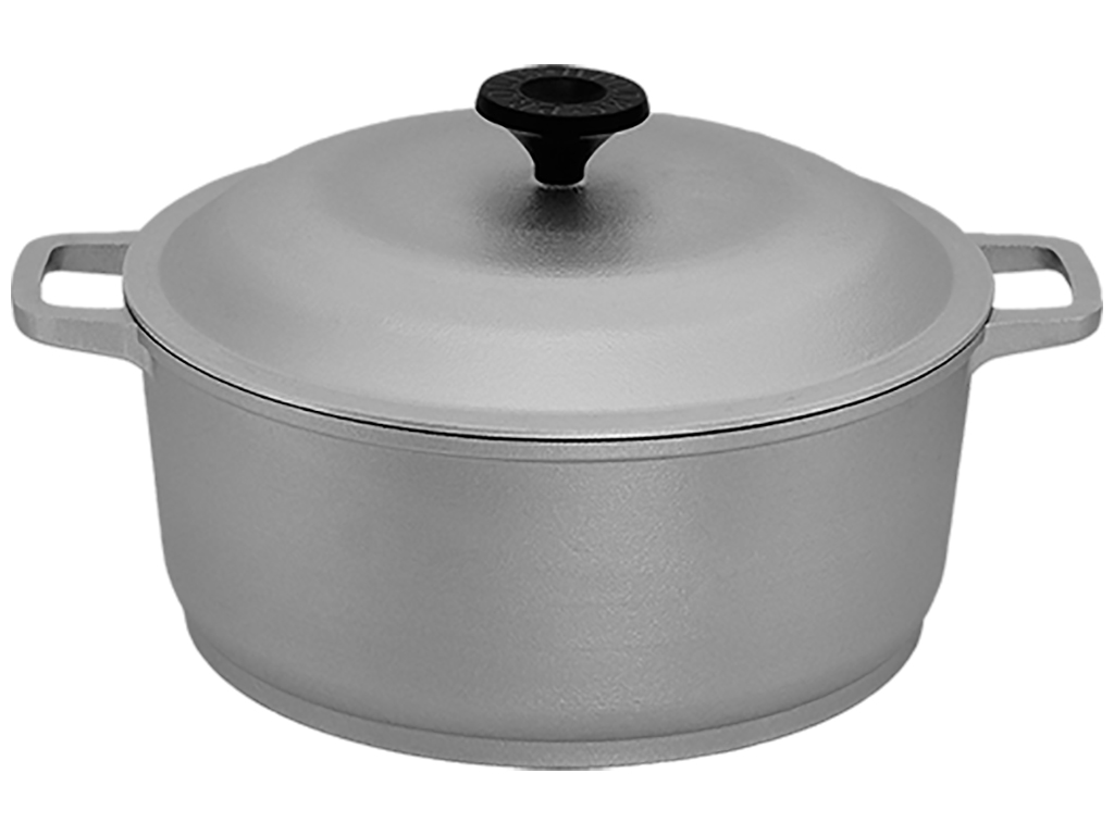 Каструля Prolis з потовщеним дном, литими ручками та кришкою 4л 10898/Ку-004