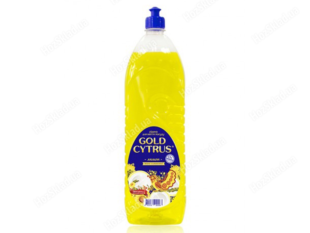 Средство для мытья посуды Gold Cytrus Желтый 1,5л