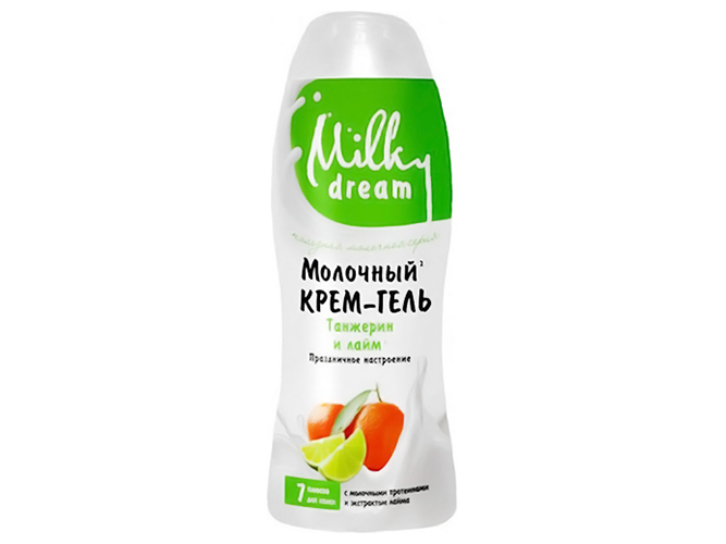 Крем-гель для душу Milky Dream Танжерин і лайм 300мл