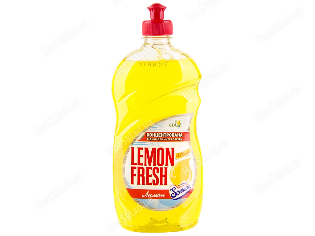 Средство для мытья посуды Lemon Fresh Лимон Желтый 500мл
