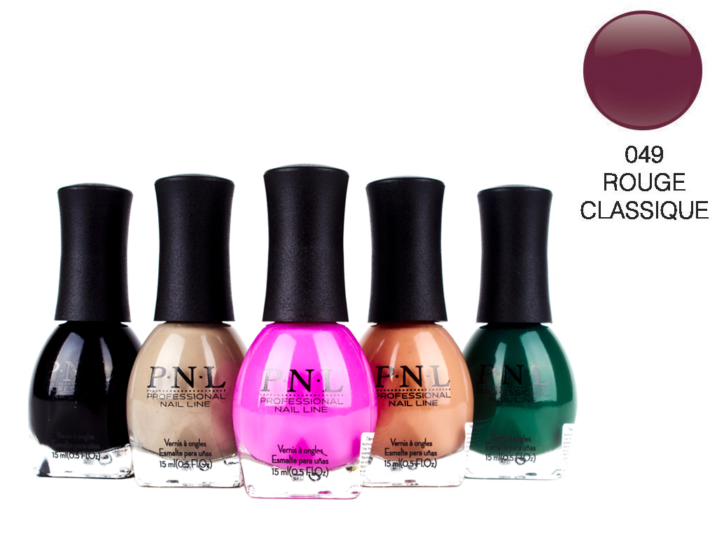 Лак для ногтей P.N.L №049 ROUGE CLASSIQUE 15мл