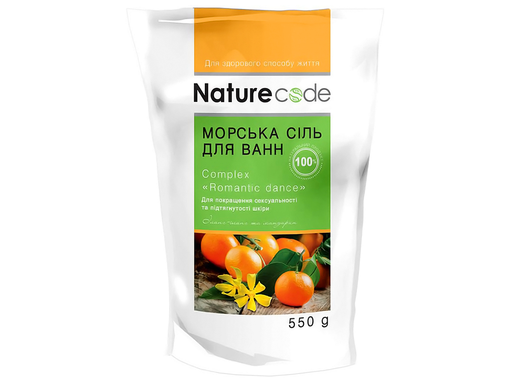 Морская соль для ванн Nature Code Romantic dance 550г