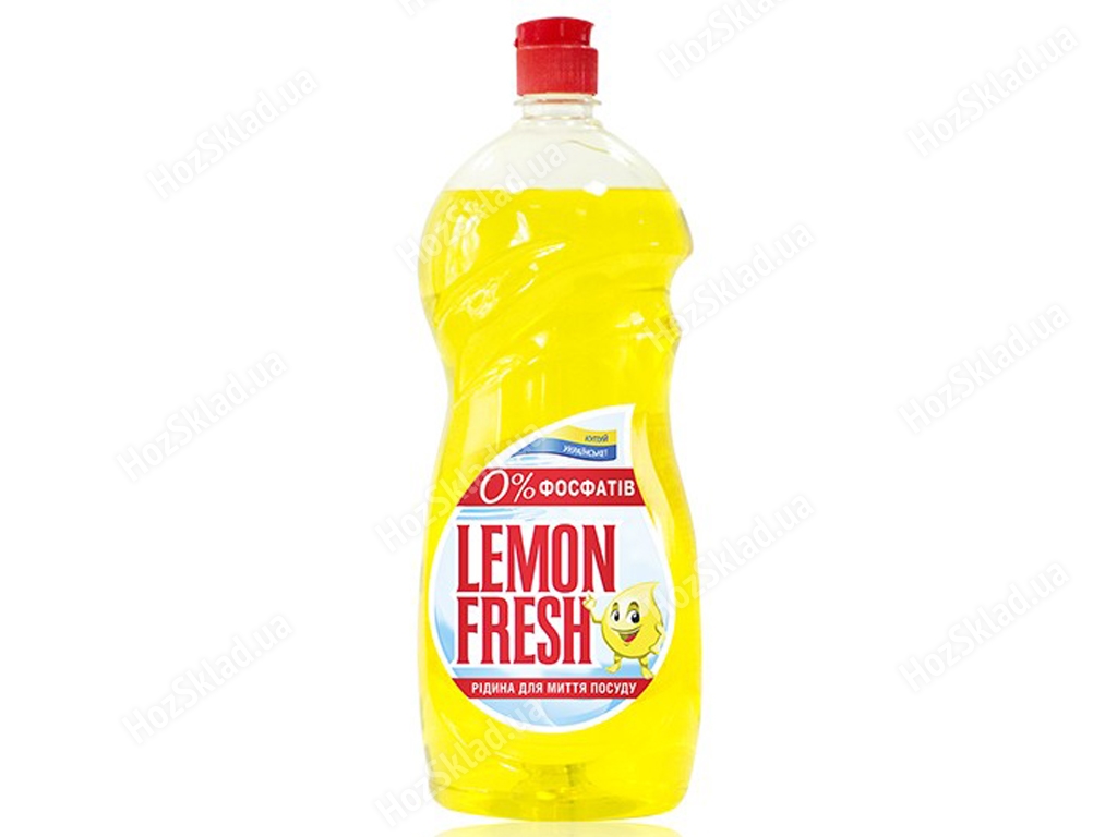 Средство для мытья посуды Lemon Fresh Желтый 1,5л