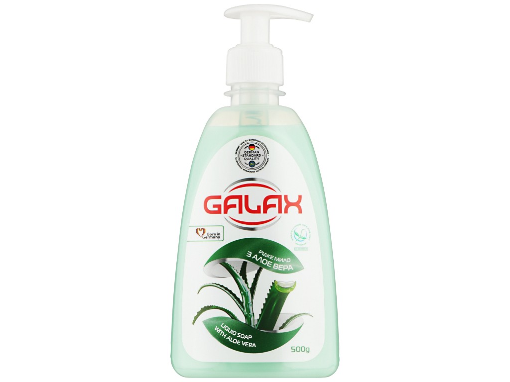 Мило рідке Galax, з алое вера, 500мл