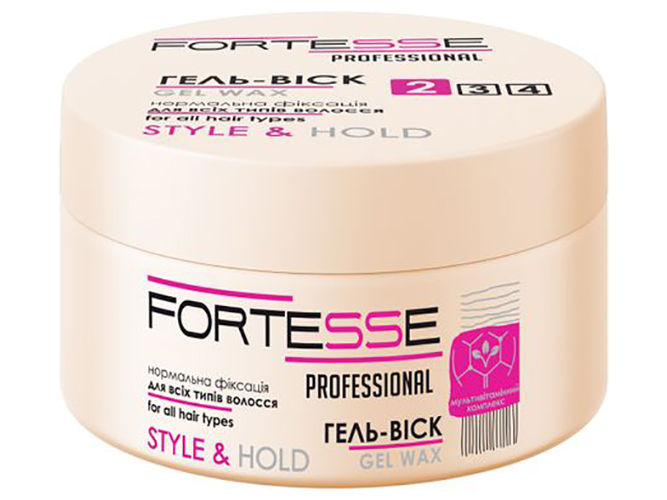 Гель-воск для волос FORTESSE PRO STYLE нормальная фиксация 75мл