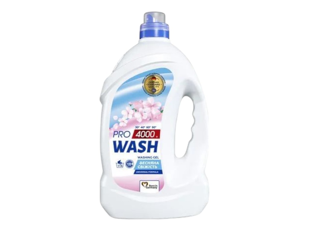 Гель для прання ProWash Universal Formula, 4000 г, 114 прань, весняна свіжість