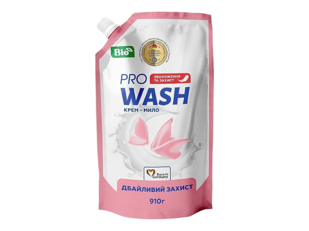 Крем-мыло жидкое Pro Wash дбайливий захист, 910 г, dоypack, для всех типов кожи