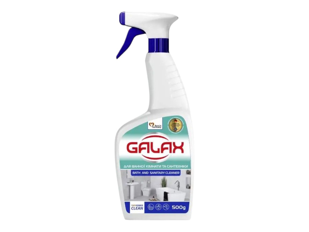 Засіб для очищення Galax das powerclean, 500 мл, для ванної та сантехніки