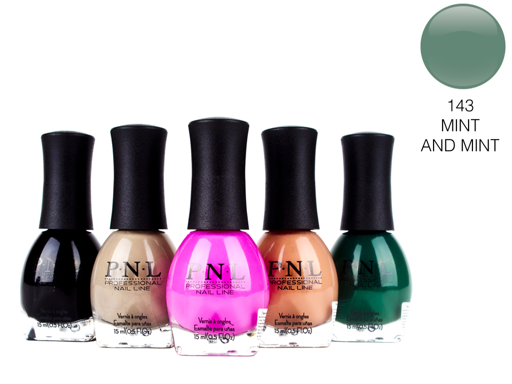 Лак для ногтей P.N.L №143 MINT AND MINT 15мл