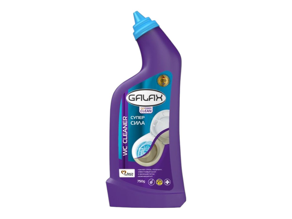 Гель для чищення унітазу Galax das PowerClean, 750 мл