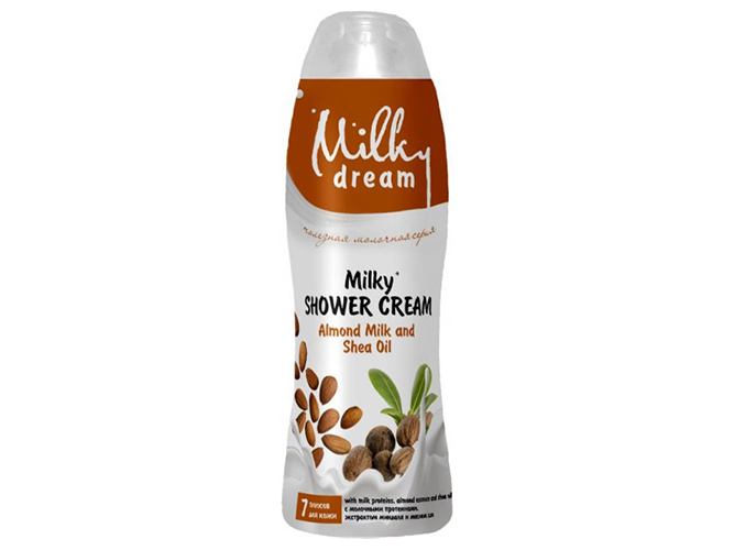 Крем-гель для душа Milky Dream Миндальное молочко и масло ши 500мл