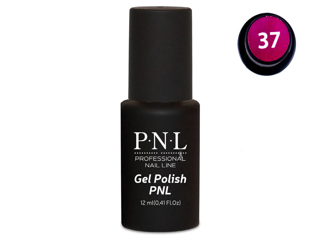 Гель-лак для ногтей P.N.L №037 Raspberry 12мл