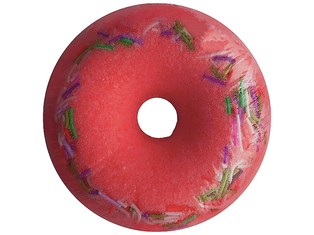 Шипучий засіб для ванн Milky Dream Пінний Donut, Мигдаль та барбарис, 140г