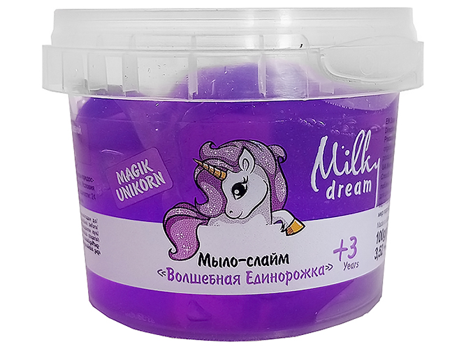 Мило світящеся в темряві Чарівна Єдиноріжка Milky Dream, 100мл