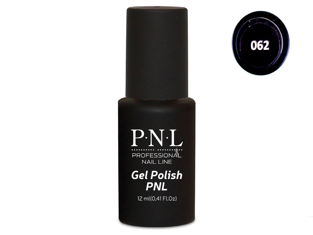 Гель-лак для ногтей P.N.L №062 Blau Burgunder 12мл