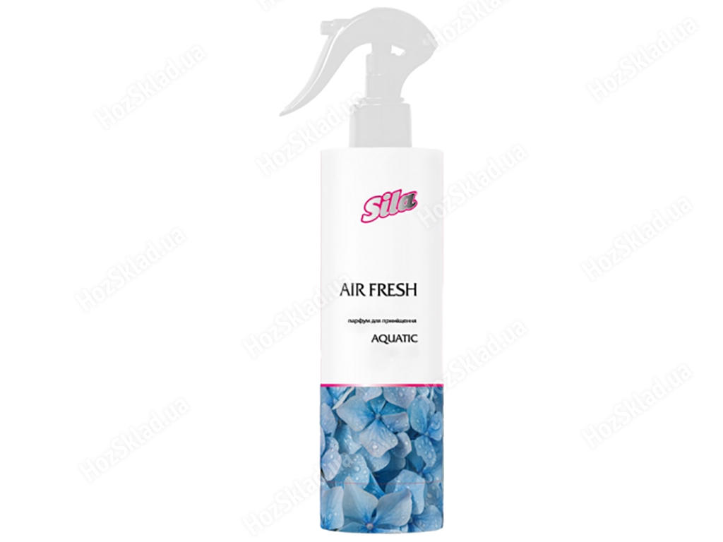 Освежитель воздуха для помещения парфюмированный Sila Air Fresh Aquatic спрей 400мл