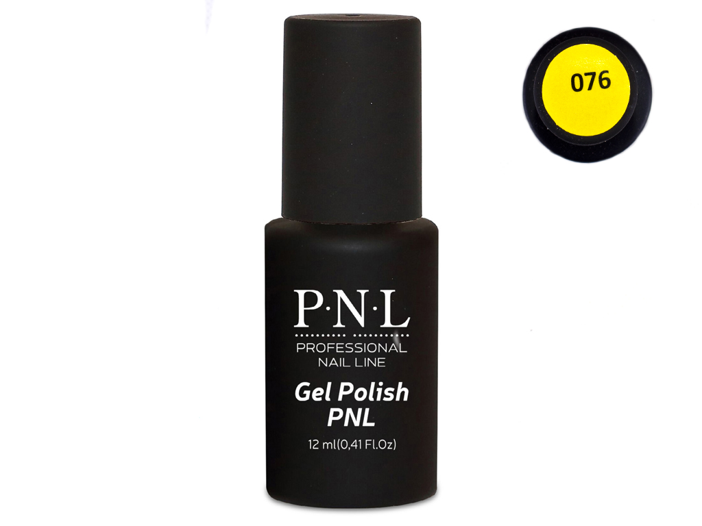 Гель-лак для ногтей P.N.L №076 Lemon 12мл