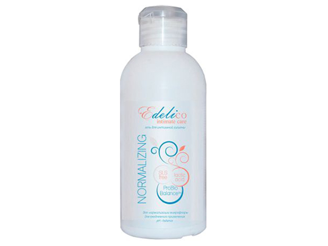 Гель для интимной гигиены Edelico intimate care NORMALIZING для нормализации микрофлоры 250мл
