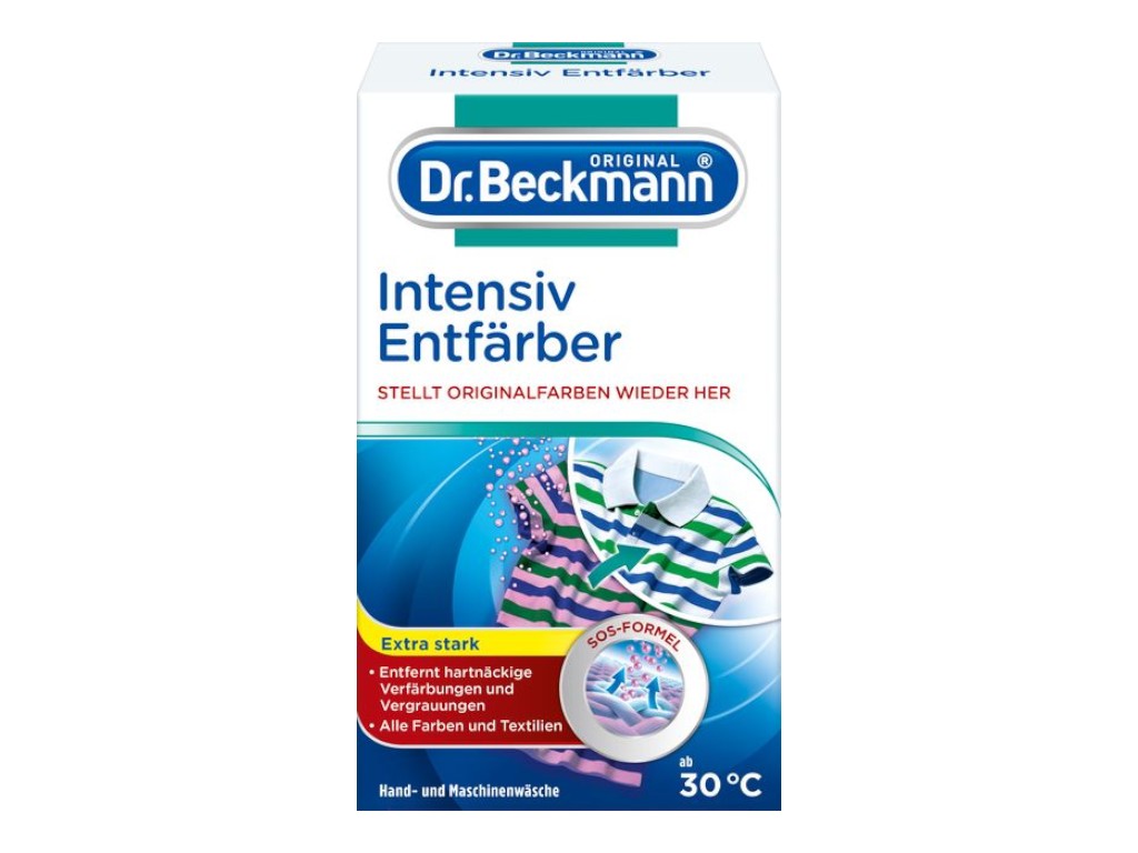 Відновник кольору Dr. Beckmann 3 в 1, 200 г, для білих та кольорових тканин, 2 прання
