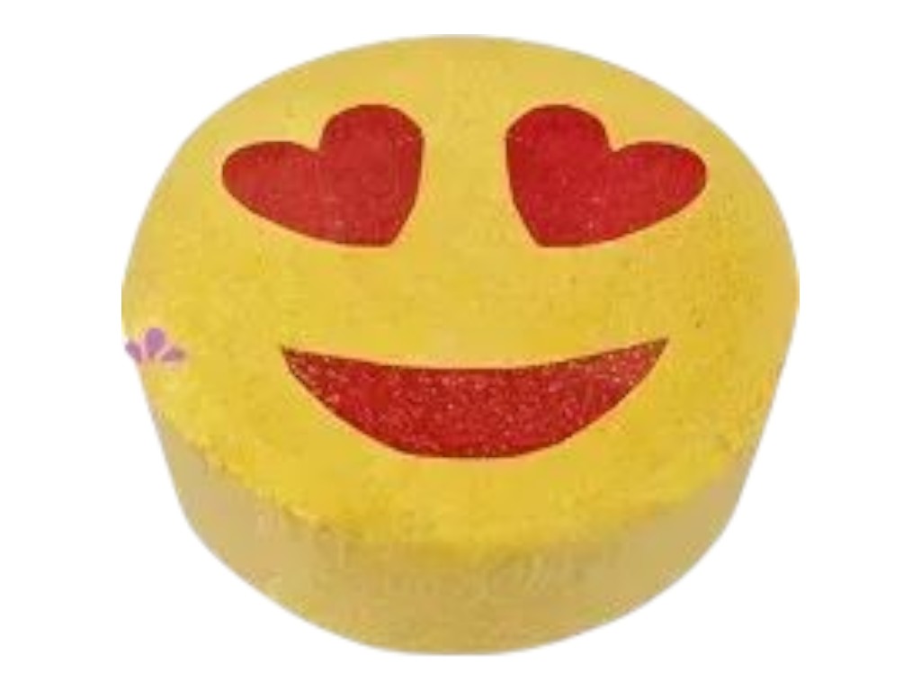 Бомбочка для ванни Milky Dream пінний smile, 100 г, з молочними протеїнами та олією льону