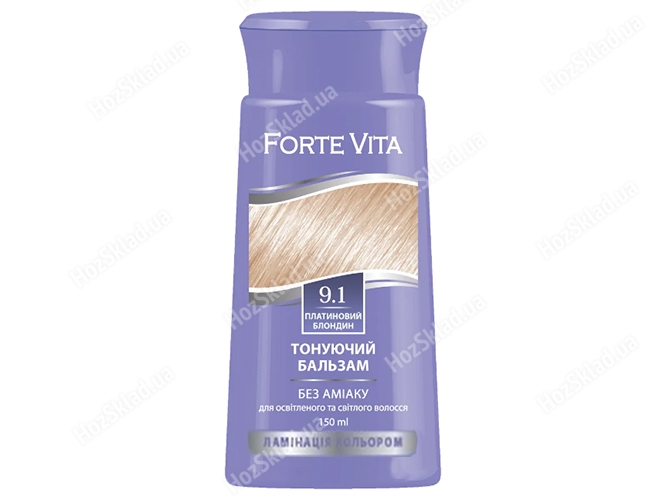 Бальзам тонирующий Forte Vita 9.1 Платиновый блондин, 150 мл