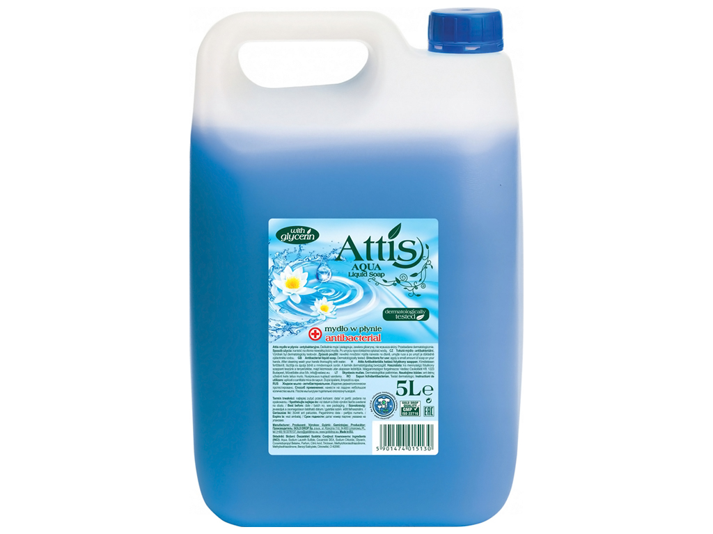 Жидкое мыло Attis Антибактериальное, 5л