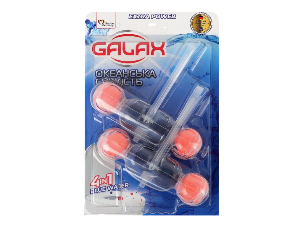 Блок туалетний Galax das PowerClean Океанська свіжість, 55г, 2шт