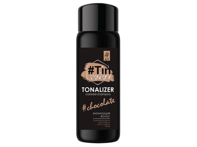 Тоналайзер для волос TIN COLOR 5/7 Шоколадная глазурь 250мл