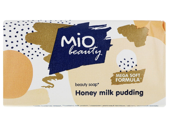 Мило тверде туалетне Mio Beauty Honey milk pudding 90г