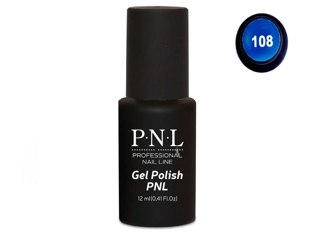 Гель-лак для ногтей P.N.L №108 ULTRAMARINE 12мл