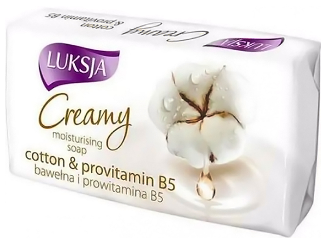 Мило тверде Luksja Бавовна і Провітамін 90г