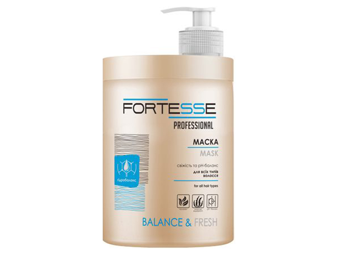 Маска для волос FORTESSE PRO Balance&Fresh с дозатором 1л