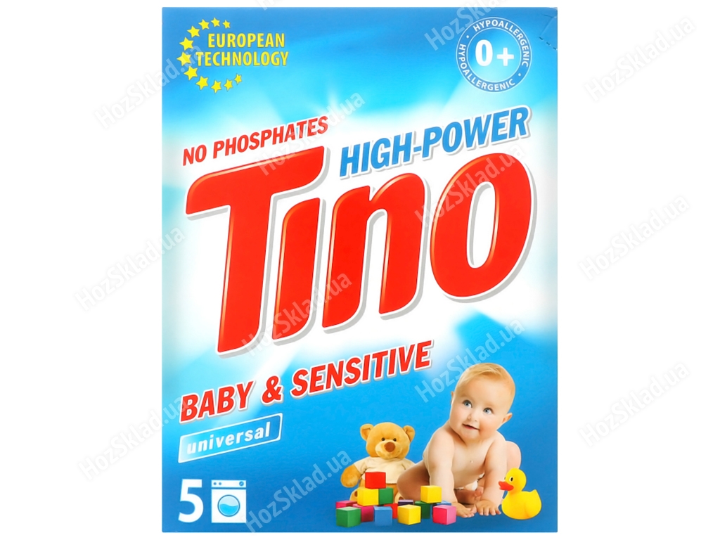 Порошок для стирки Tino High-Power для детской одежды 350г