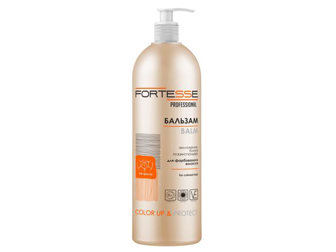 Бальзам для волос FORTESSE PRO Color Up&Protect с дозатором 400мл
