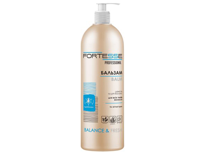 Бальзам для волос FORTESSE PRO Balance&Fresh с дозатором 400мл