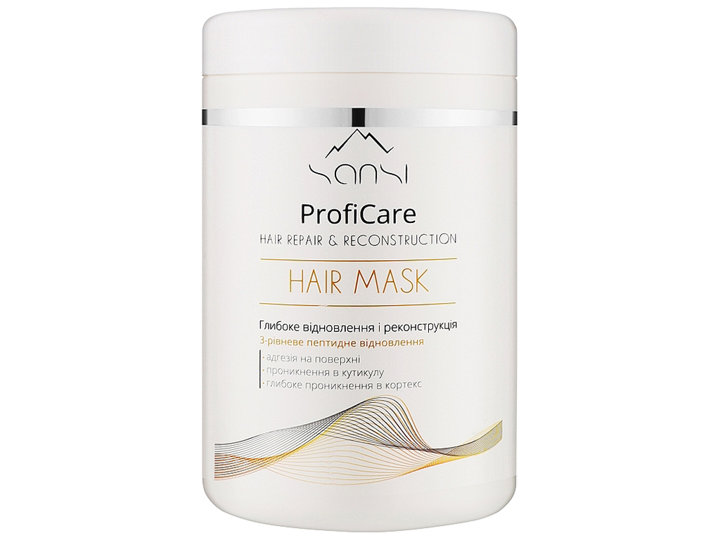 Маска для волосся Sansi ProfiCare Глибоке вiдновлення i реконструкцiя, 1л