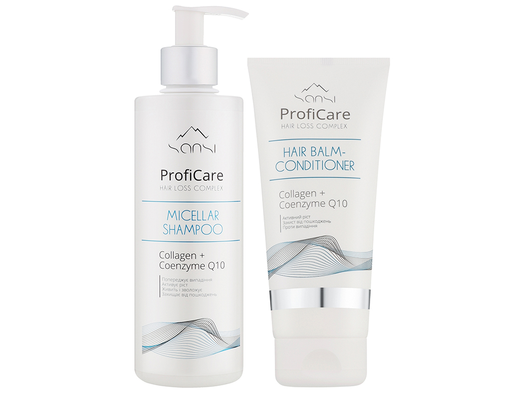 Набір Sansi ProfiCare Hair loss complex шампунь 400мл + бальзам 200мл