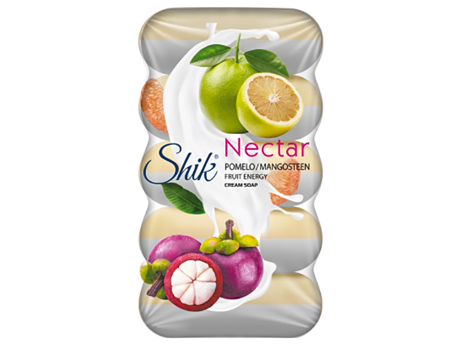Крем-мыло туалетное Shik Nectar Помело и мангостин (цена за 5шт по 70г)