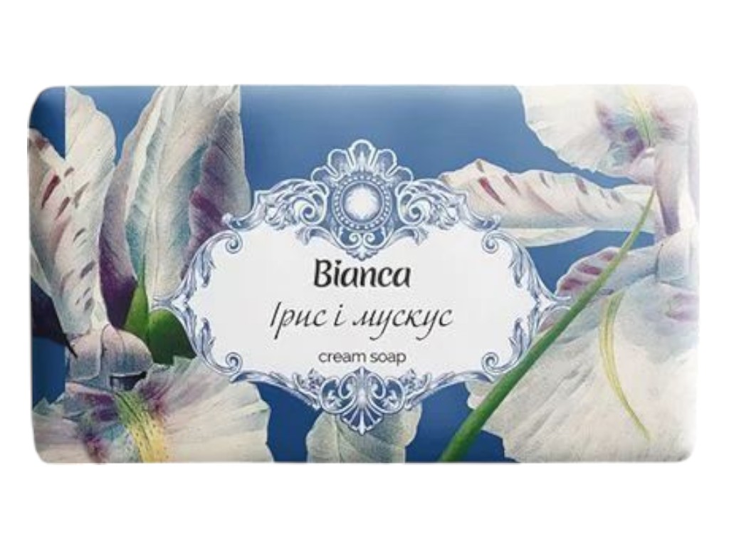 Твердое мыло Bianca ирис и мускус, 200 г