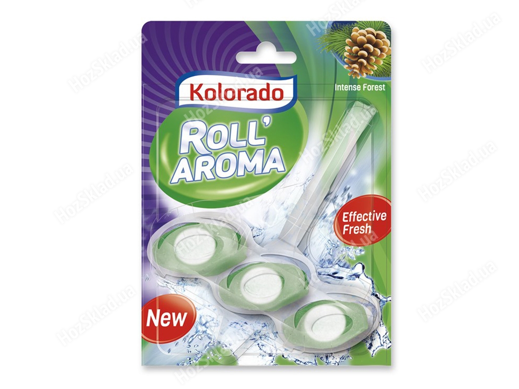 Туалетный блок Kolorado Roll Aroma Intense Forest 51гр