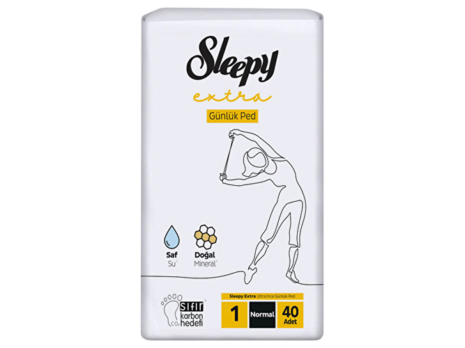 Прокладки щоденні Sleepy Extra Normal, 3краплі, 40шт
