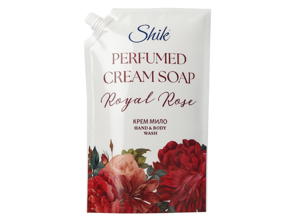 Крем-мыло Shik Royal Rose, жидкое, с глицерином и ланолином, 900г