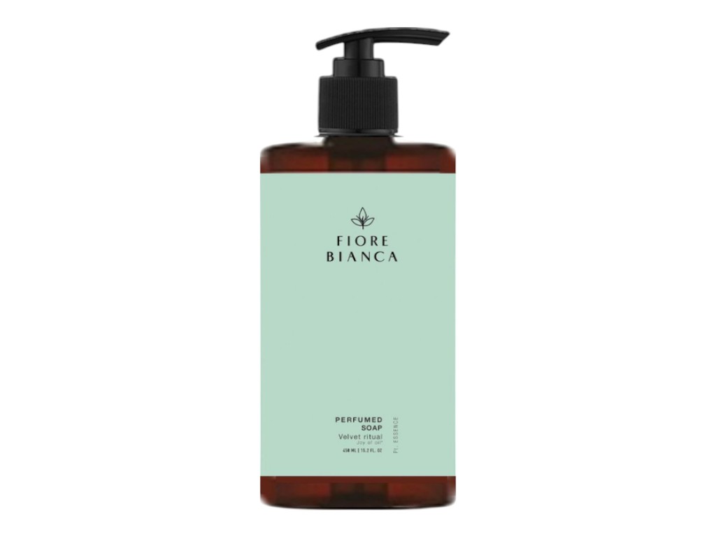 Мыло жидкое Fiore Bianca pastel essence velvet ritual, 450 мл, парфюмированное, для всех типов кожи
