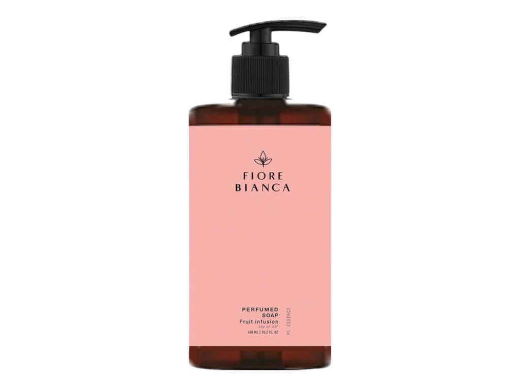 Мыло жидкое Fiore Bianca pastel essence fruit infusion, 450 мл, парфюмированное, для всех типов кожи