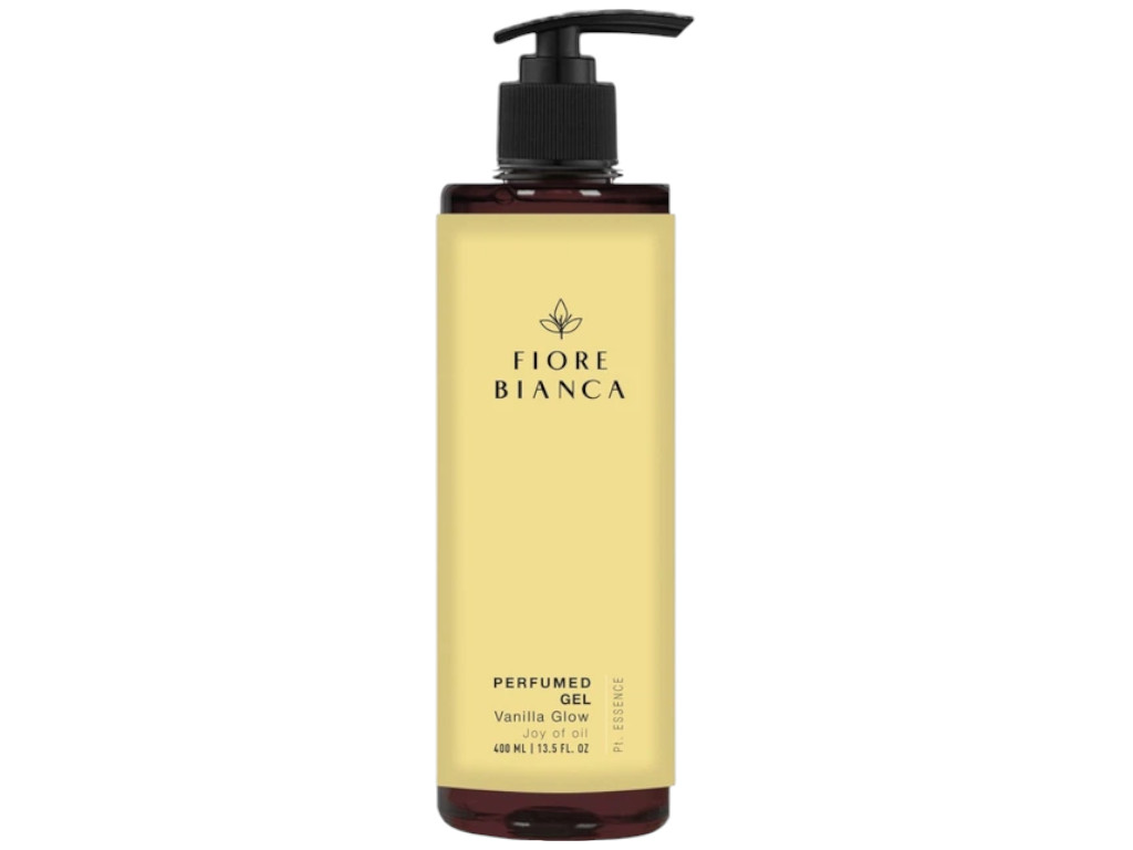 Гель для душа Bianca Fiore Pastel Essence Vanilla Glow, парфюмированный, аромат ванильный, 400мл