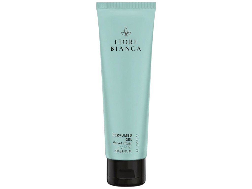 Гель для душа Fiore Bianca Velvet Ritual, парфюмированный, экстракт хлопка и глицерин, 250г