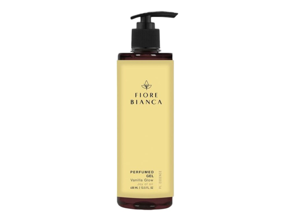 Гель для душа Fiore bianca pastel essence, vanilla glow, 400 мл, парфюмированный