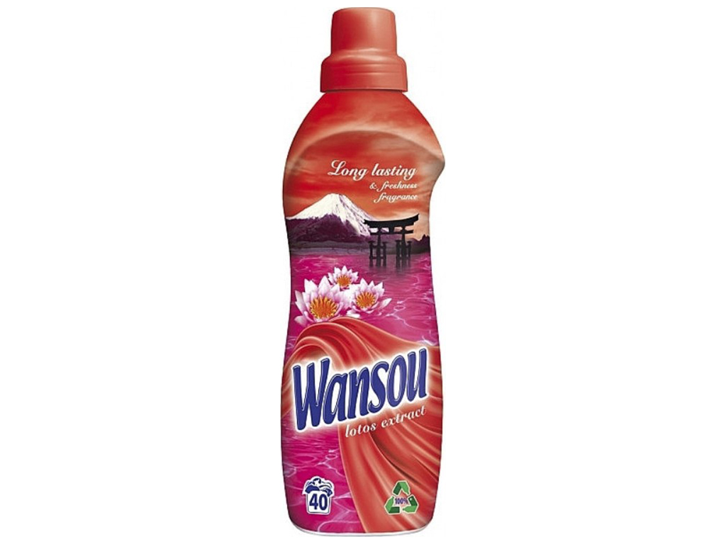 Кондиціонер-ополіскувач для білизни Wansou Екстракт лотоса, 1л