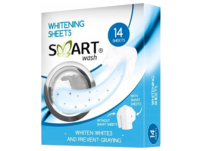 Серветки відбілюючі для прання Smart Wash, 14шт